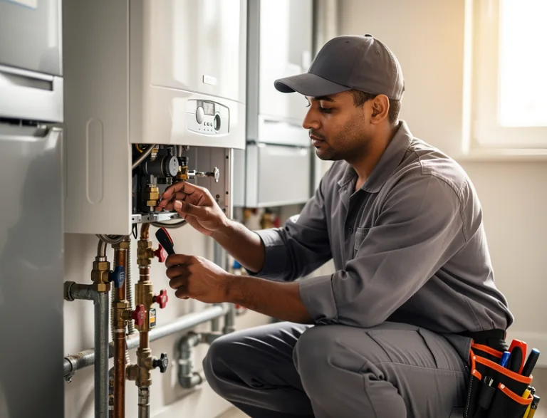 gas boiler repair Golborne